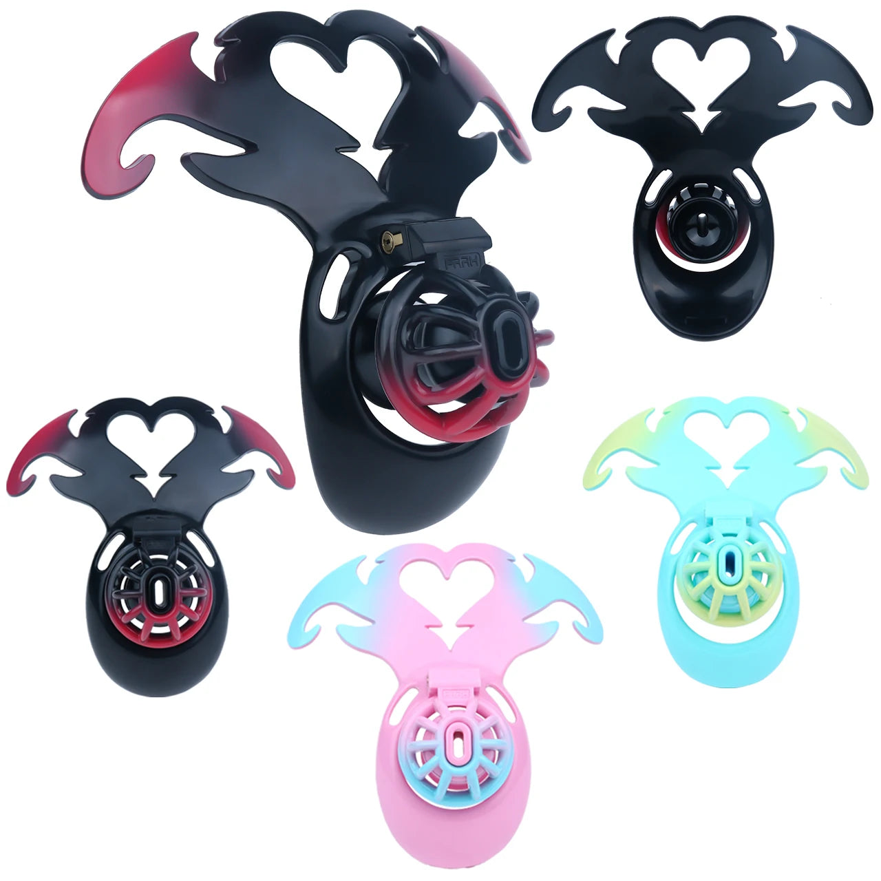 LICKER ABS Ventilate Chastity Cages Penis Bondage Cock Lock With Loyalty Belt BDSM Sex Toys For Men Gay Sissy Erotic Accessories
