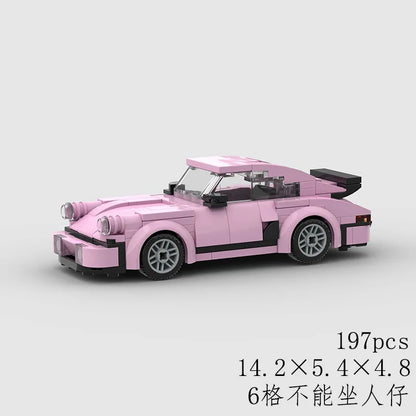 MOC Speed Car Miata MX-5 NA M3 Super Race Sport Vehicle Model Building Block Technical Racing Brick Toy Christmas Gift City