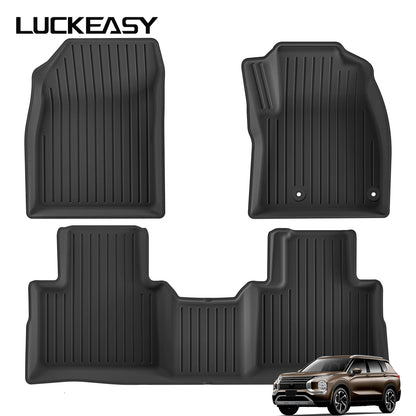 for Mitsubishi Outlander 2023-2024 Car Floor Mats Car Accessories Cargo Liner Trunk Mat Protection Pad Only Fit Right Rudder