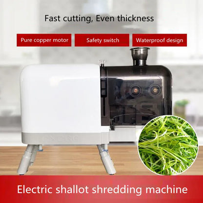 Processors Cabbage Pepper Leek Celery Green Onion Shred Machine Electric Food Vegetable Shredder