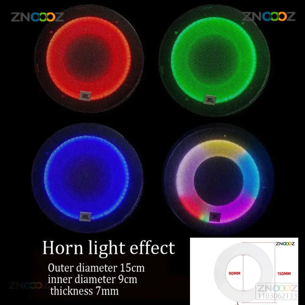 Car Ambient Light Accessories Door/foot Sole/speaker/main/auxiliary Control Box