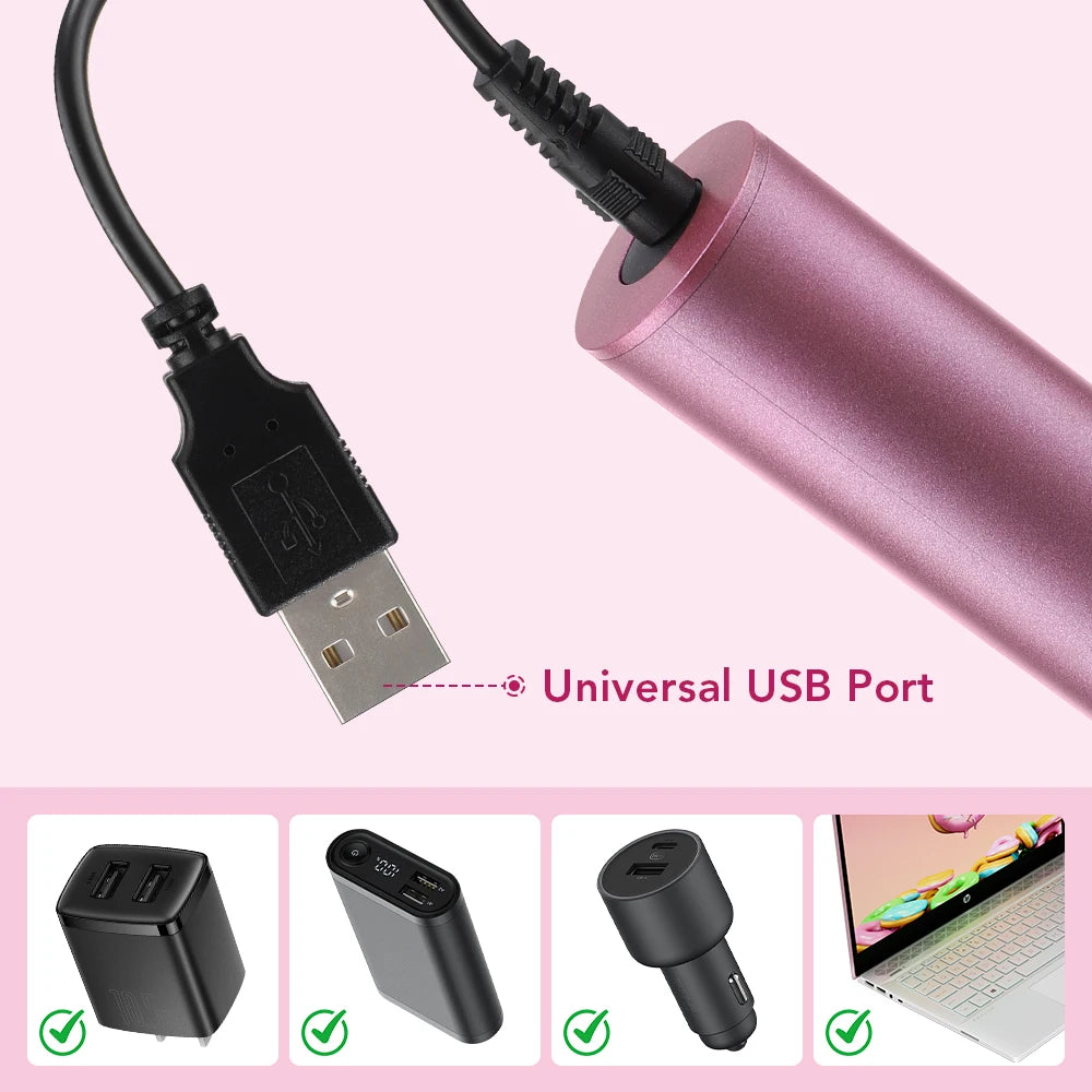 USB Electric Foot Callus Remover Foot Care Tool Leg Heels Remove Dead Skin Pedicure Tool Set With Replacement Sandpaper
