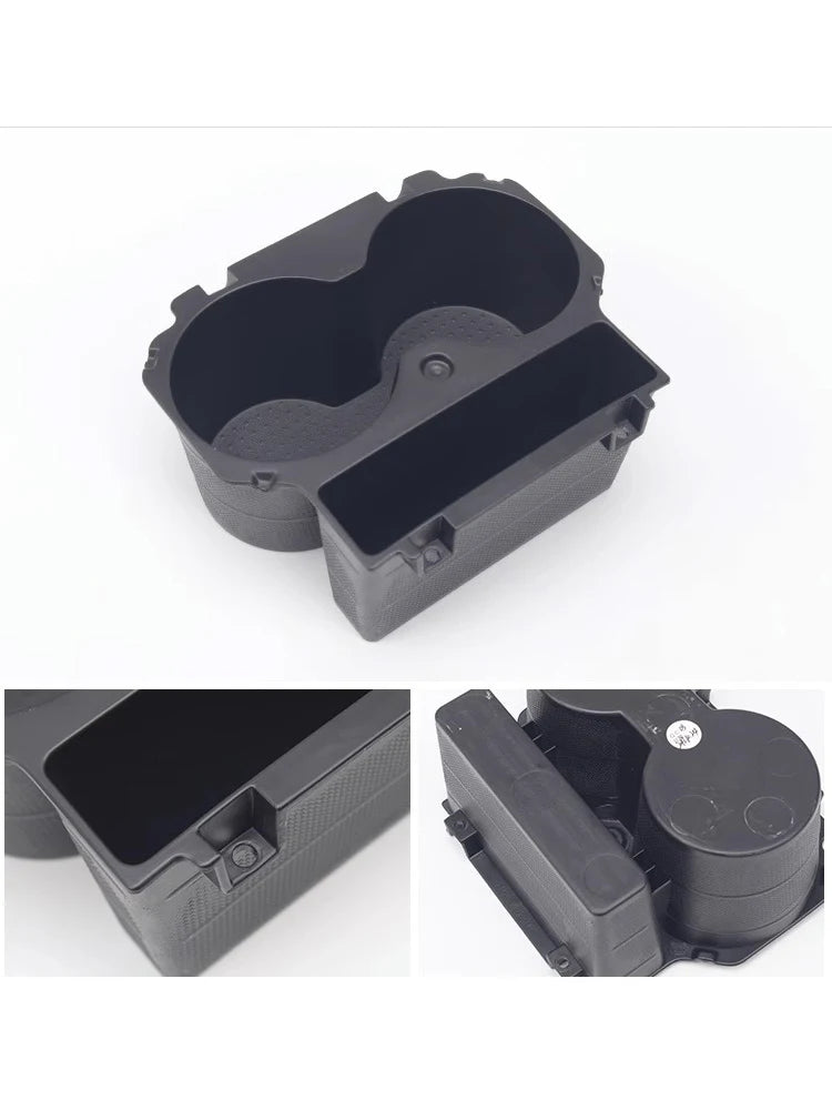 With USB water cup holder for V73 V75 V77 Mitsubishi Pajero 3 console box cup holder shogun Montero interior
