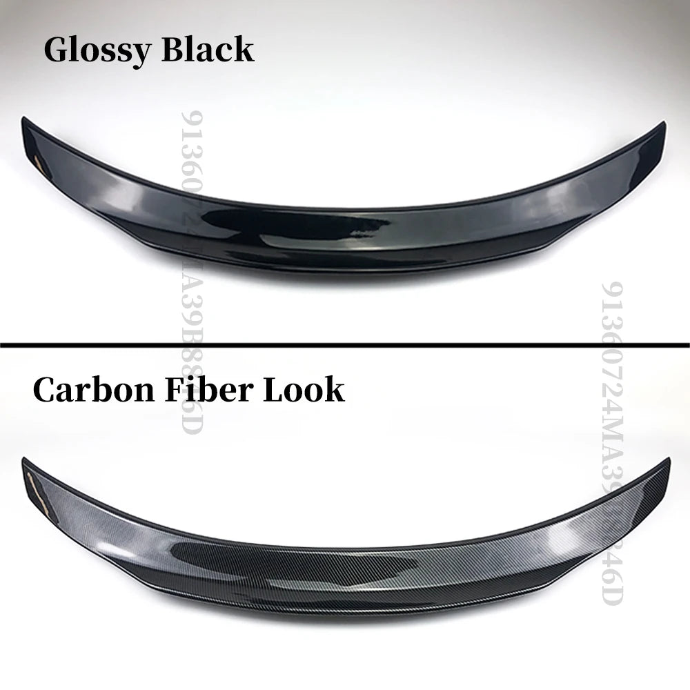 Rear Spoiler Wing Tail Splitter Diffuser Trunk Body Kit Decoration For Mercedes Benz C W205 and C63 C43 AMG 4Door 2014-2021
