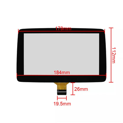 TM070RDZ38 Car 7inch Touch Screen Digitizer For Mazda 3 CX-3 MX-5 Radio Navigation Replacement Srceen Car Accessories