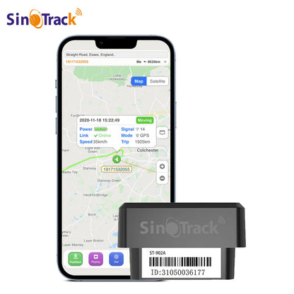 New Mini OBD GPS  Tracker 16PIN OBD II Plug Play Car GSM OBD2 Tracking Device GPS locator with online Software APP