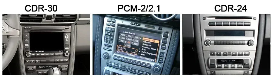 CHSTEK Car Radio Wireless Carplay Qualcomm for Porsche 911 997 Boxster Cayman 987 Auto Android 13 Multimedia Player Navigation