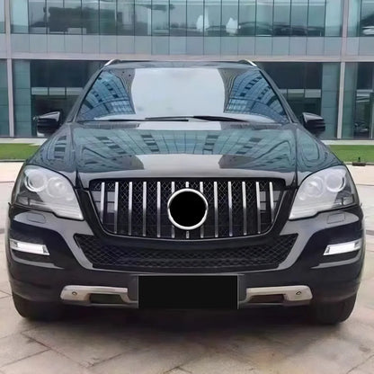 Front Mask Grille Bumper Grill Hood Mesh Modification For Mercedes Benz ML W164 2005-2011 GT Diamond Style Tuning Accessories