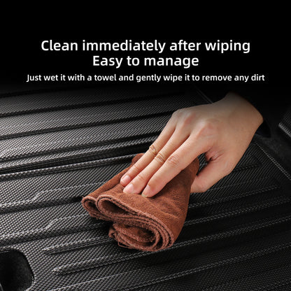 for ZEEKR X 2023-2024 Car Floor Mats Protective Mat Auto Accessories Foot Pad Cargo Liner Trunk Mat Only Fit Right Hand Drive