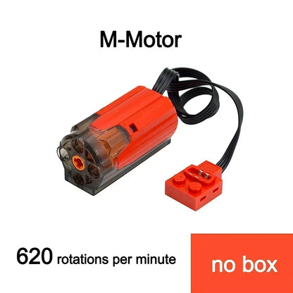 Power Function Technical Parts M XL L Servo Motor Strengthen Motor Building Blocks Multi High Speed PF Sets Brick Toys DIY Motor
