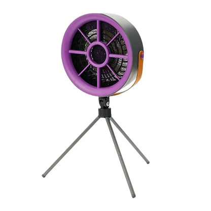 Desktop Range Hood with Filtration Kitchen Fan Portable Smoke Extractor with 3 Speeds for Outside Camping and Household