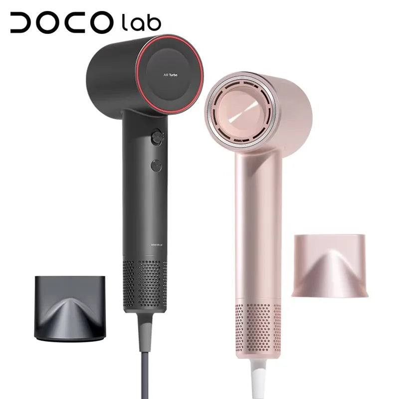 DOCO Hair Dryer High Speed 75m/s 200 million Negative Ions Hair Care 110000 Rpm Professional Lightweight Home Travel Gift