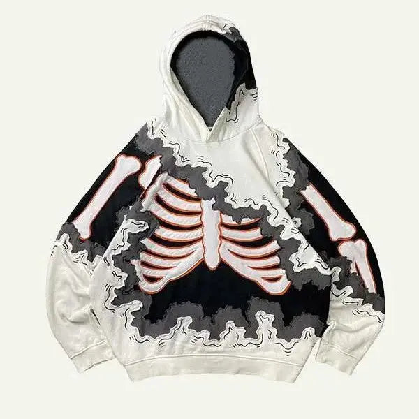 Cotton New Rock Spider Soft Man Hoodies Skull Luxury Simple No Brand Cheap Sweat Shirt Tops Welcome Deal In Sweatshirts for Men