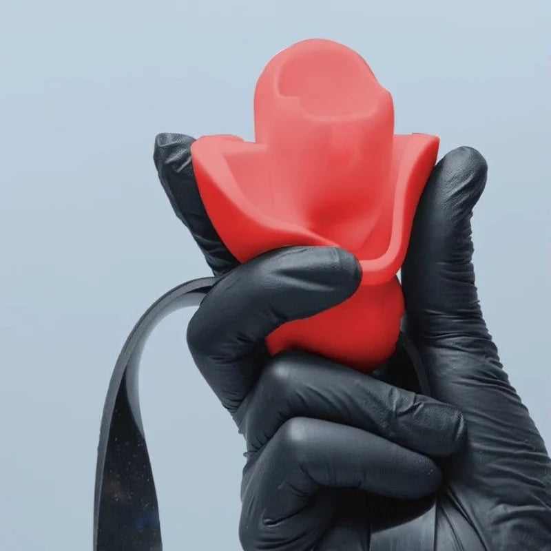 Bdsm mouth gag Drool ball fun fixed tongue gag ball mouth plug can be hidden with a mask