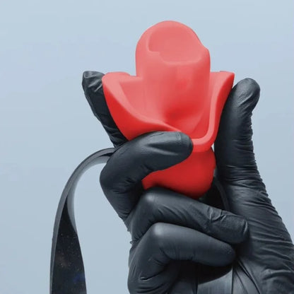 Bdsm mouth gag Drool ball fun fixed tongue gag ball mouth plug can be hidden with a mask