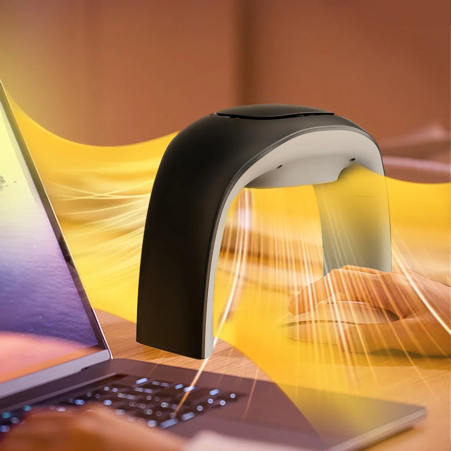 Eary Heated Mouse Pad Hand Warmer 110V Heated Desk Warmer for Office Gaming Adjustable Temperature Desktop Warmer for Kids Women