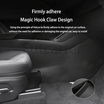 For Tesla ModelYL Y Juniper2025 Car Central Control Side Anti Kick TPEWaterproof Anti-dirt Fullcoverage Anti Kick Protective Mat