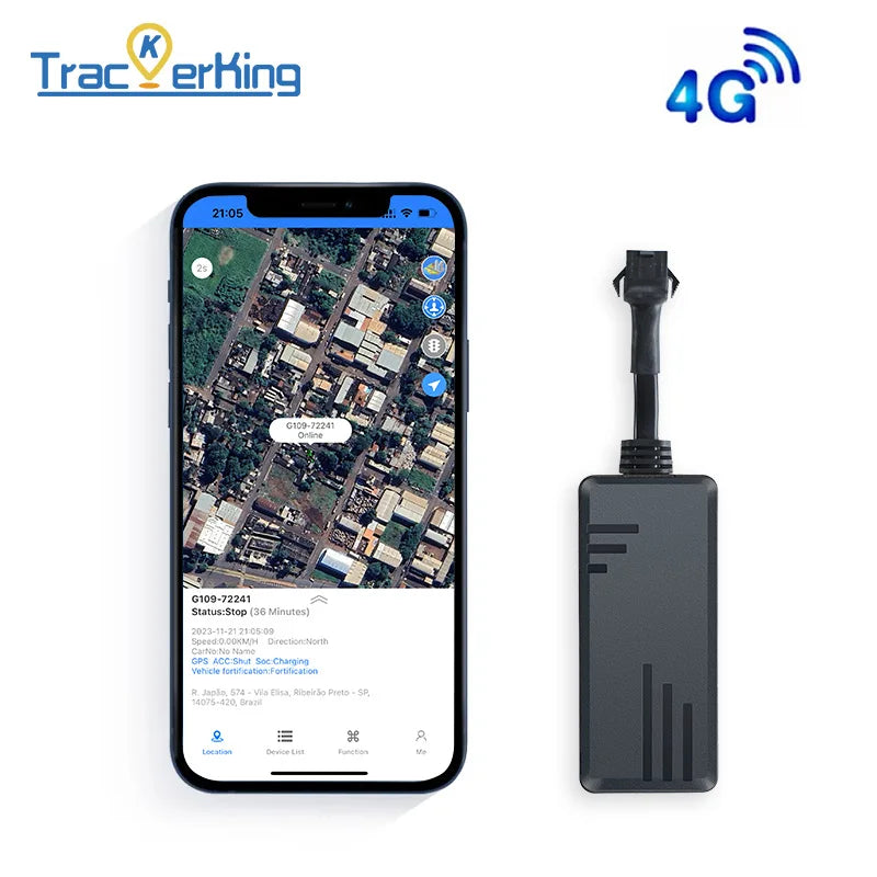 GPS Tracker for Car Motorcycle 4G Tracker J16 GPS Tracker Vehicle Satellite Locator Easy Install for vehicle