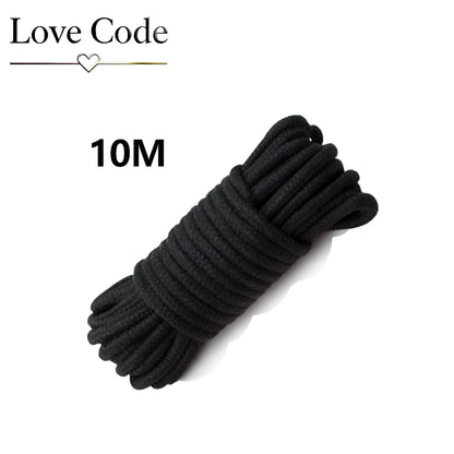 5m/ 10m Cotton Rope Female Adult Sex products Slaves BDSM Bondage Soft Rope Adult Games Binding Rope Role-Playing Sex Toy