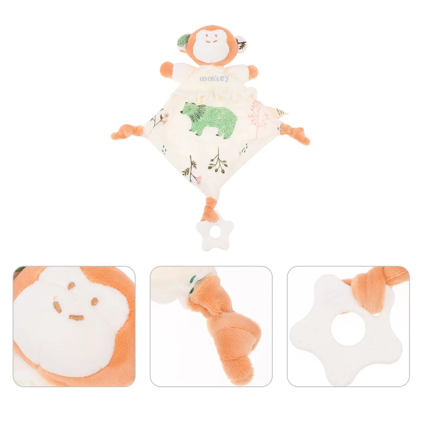 Baby Patting Sleeping Toy Infant Soother Comfort Towel Comforter Blanket Elephant Comforters