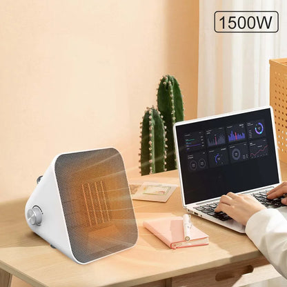 1500W Household Anti-dumping Fast Heating Foot Warmer Intelligent Constant Temperature Warm Fan Heater