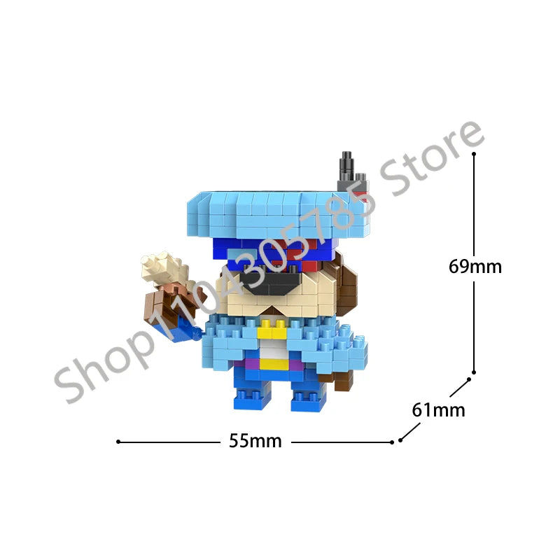Wilderness Game Brawl Stars Kaze Kenjii Toy Figures Children's Toys Kwazii Peso Penguin Anime Action Figure Children's Toy