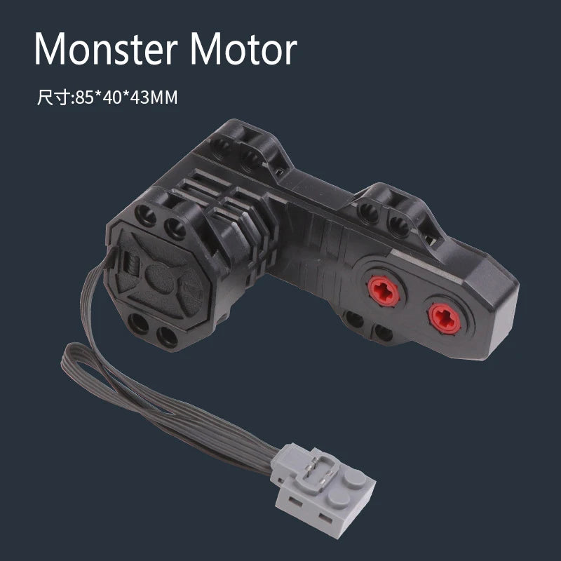 MOC parti tecniche funzioni di alimentazione motore multi strumento servomotore treno PF 8293 8883 modello compatibile blocchi d