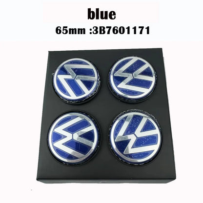 4pcs 56mm 65mm VW floating Car Wheel Center Caps Hubcap Cover for VW Jetta MK5 Golf Passat styling CC Golf 3B7601171 1J0601171