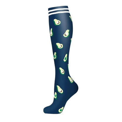 New Compression Socks Varicose Vein Nurse Sports Running Calf Pressure Stockings Protect Bare Feet Support Gradient Pressure