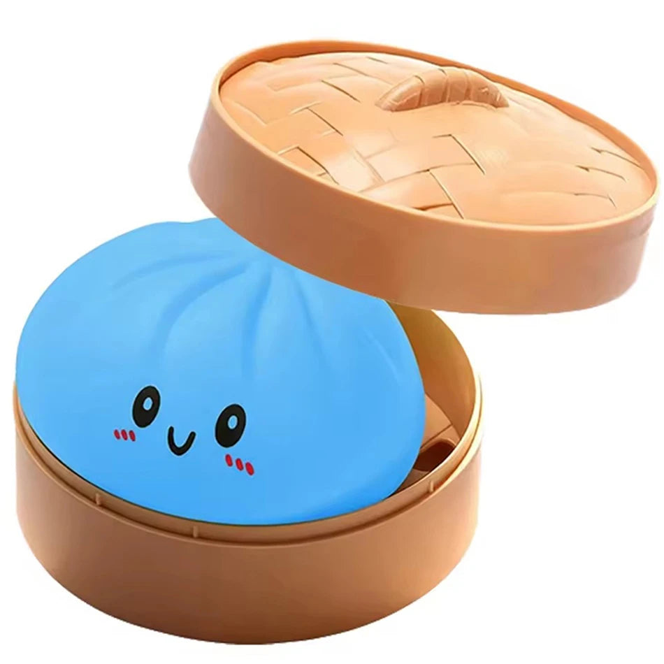 2026Glitter Dumpling Glitter Dumpling Squishy with Box Dumplings Sensory Squeeze Toy for Stress Relief