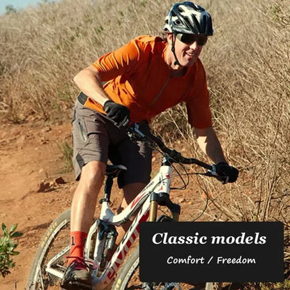 X-TIGER Men's Casual Cargo Shorts Multi-Pocket Outdoor Hiking Work Pants Summer Sports Shorts Motorcycle Riding Shorts