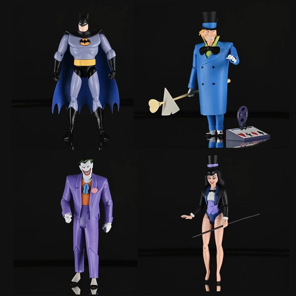McFarlane Toys DC Direct Zatanna/Batman Expressions Pack/Joker/Mad Hatter 6IN Action Figure Btas Build A Wv7 Model Doll