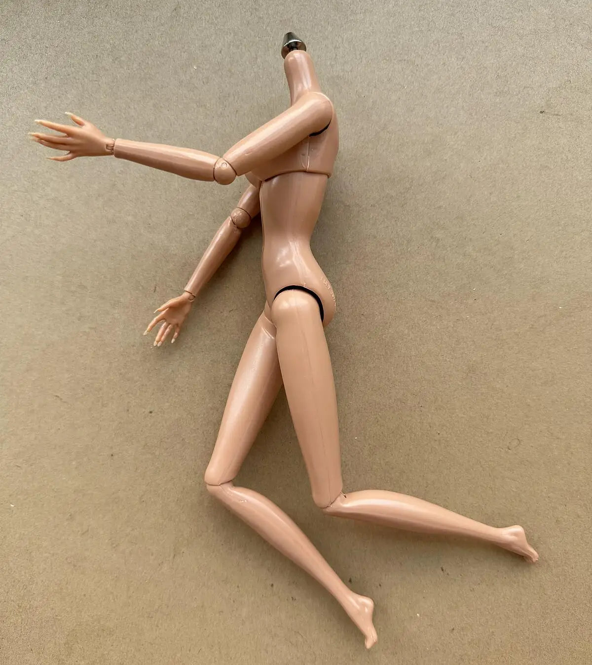 Original LULY Doll Body 8 Skin Tones High Quality Big Boobs 29CM 1/6 Replacement Body For Barbi/FR/IT Doll Heads