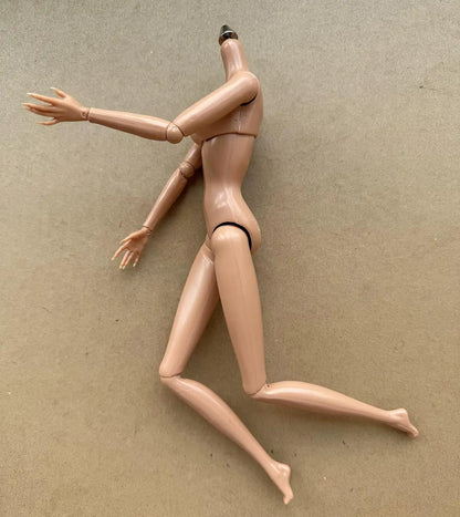 Original LULY Doll Body 8 Skin Tones High Quality Big Boobs 29CM 1/6 Replacement Body For Barbi/FR/IT Doll Heads