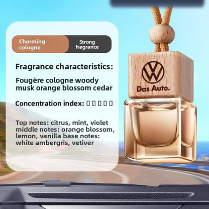 for Volkswagen Car Perfume Pendant, car perfume hanging pendant, car aroma diffuser, long-lasting fragrance, deodorizing