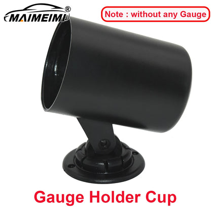 0~8000 RPM Meter Smoke Lens 2" 52mm Universal Car Motor White Led Meter Pointer Tachometer