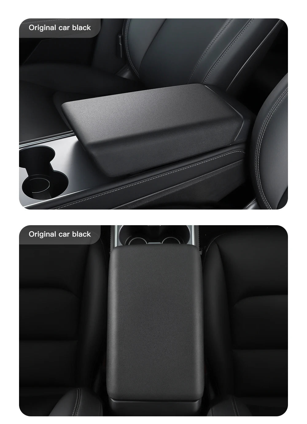 YZ  For Tesla Model Y YL Juniper Model 3 Highland TPE Armrest Cover Soft Case Center Arm Rest Pad Anti-scratch 2026 Accessories