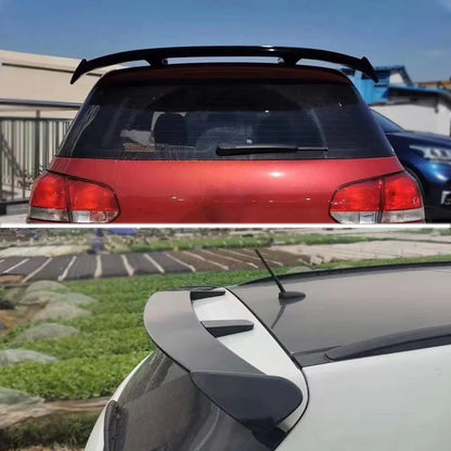 Hatchback SUV Cars Rear Roof Trunk Lid Spoiler Wings 130CM Universal Fit Mostly Vehicle ABS Black Carbon White Accessories Parts