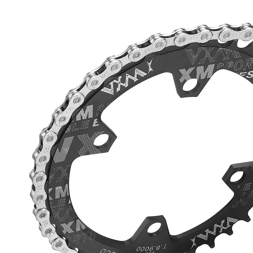 TOOPRE 6/7/8-Speed Bicycle Chain, 116 Links Steel High Strength Bike Derailleur Chain for 6/7/8-Gear Road Mountain Bicycle