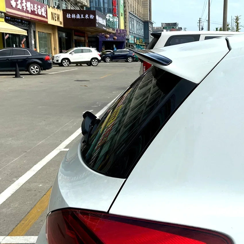 Maxton Style Trunk Tail Wing Lip Trim For Volkswagen Scirocco R GTS 2015 2016 2017 2018 2019 ABS BLACK Car Rear Roof Spoiler