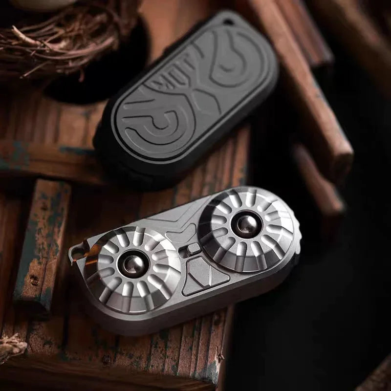 Creativity OWL Stainless Steel Composite Multifunctional Toys EDC Push Slider Fidget Sliders Anxiety Anti Stress Sensory Toy