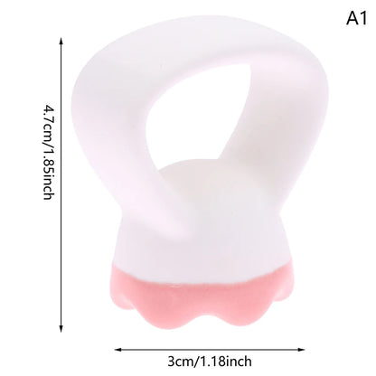 Ceramic Scrapping Board Face Back Massager Chinese Spa Guasha Tool Scraping Apparatus