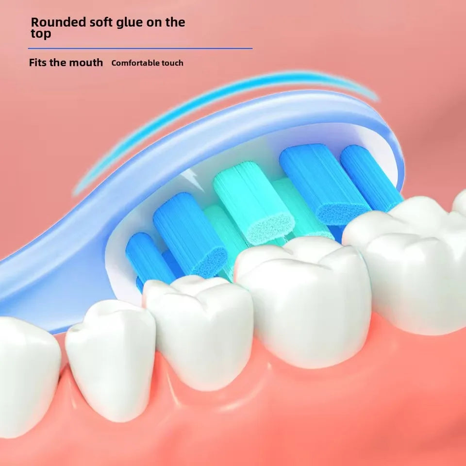 Replacement Toothbrushes Head for Usmile All Series Usmile Y1S/Y4/U1/U2/U3/P1/P4 Sonic Electric Toothbrush Soft Silicone Nozzles