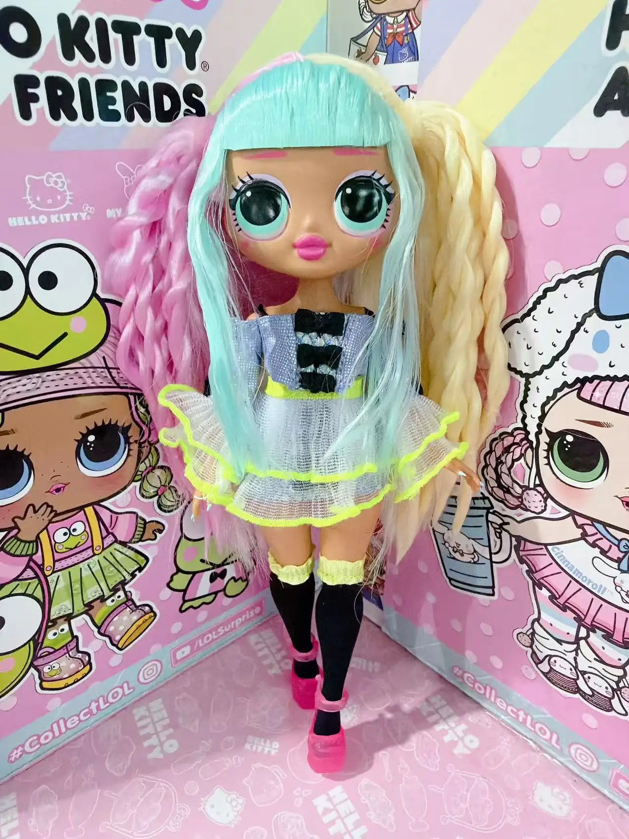 LOL Doll 25cm Extra Large Sister OMG Fashion Doll Little Brother Joint Removable Dress DIY Stylist No Packaging Box