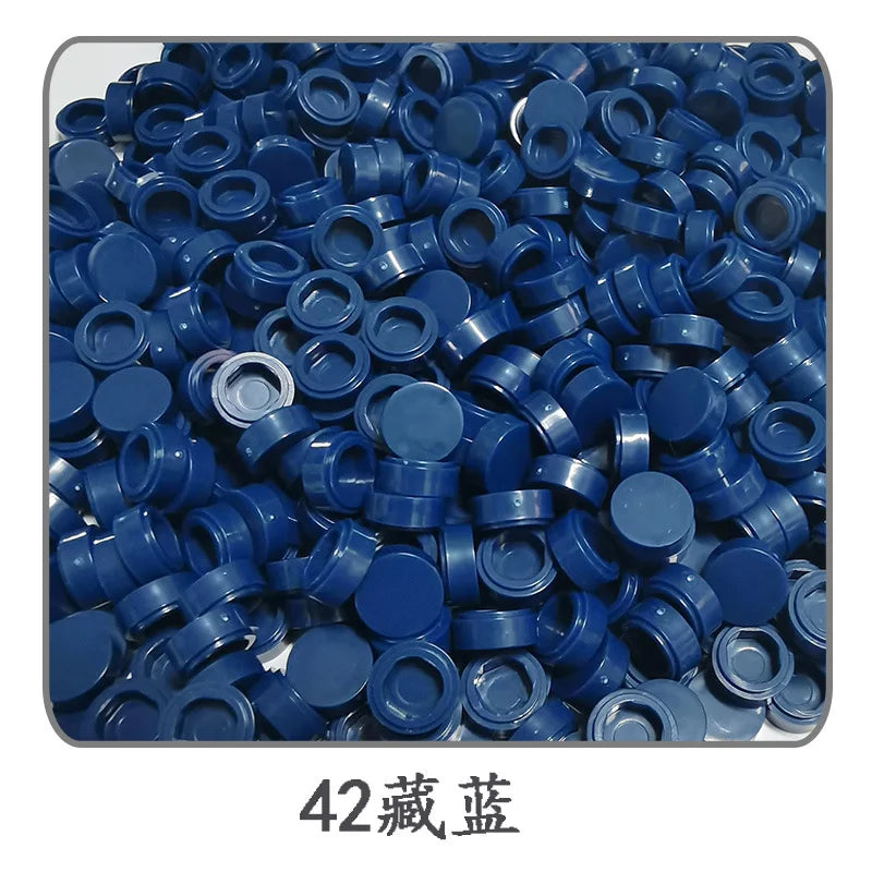 900pcs 52 Colors City Building Blocks Flat Tile 1x1 Round Bricks DIY Enlighten Blocks Parts 98138 Blocks for Children Boys Girls
