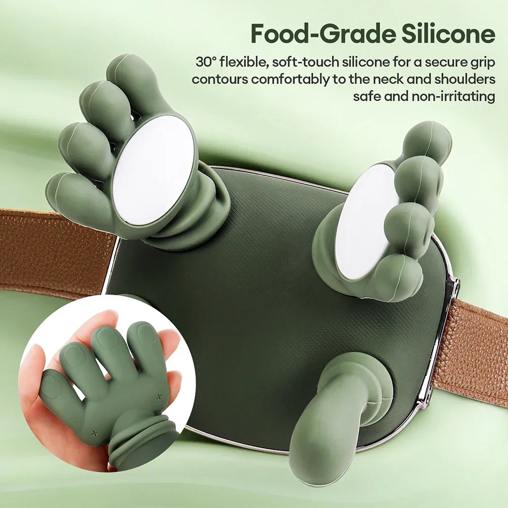 Neck Massager Electric Deep Tissue 4D Kneading Simulated Human Hand Massager for Neck Shoulder Pain Relief Muscle Relax