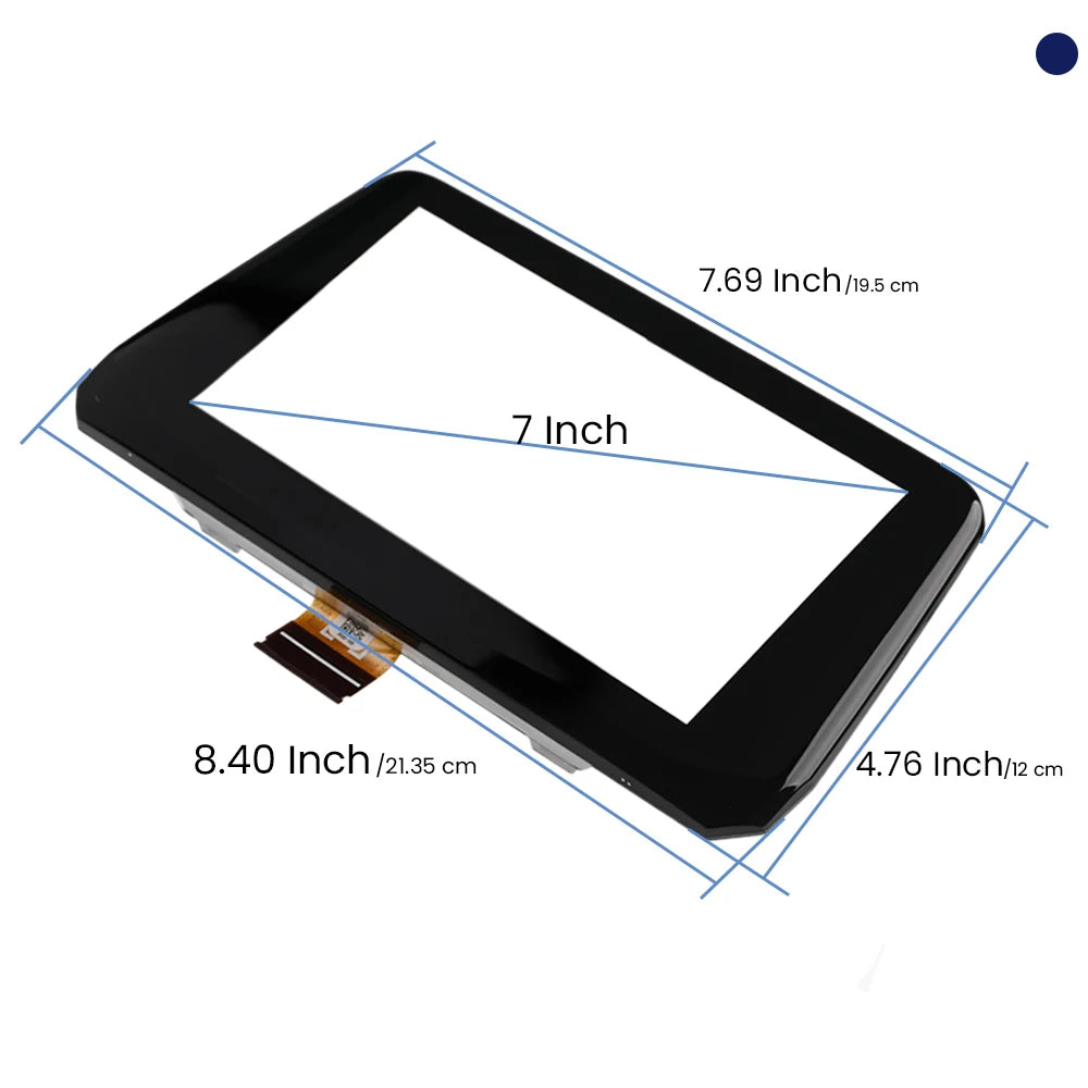 B61A611J0 7 inch Touch Screen Digitizer For MAZDA 3 Axela 2017-2018 Navigation Display Car Accessories B61A-61-1J0A