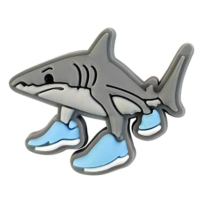 1-100PCS Italian Brainrot Funny Animal Shoe Charms Cartoon Clog Sandal Wristbands Decorations Shoes Ornaments Buckle Kids Gifts