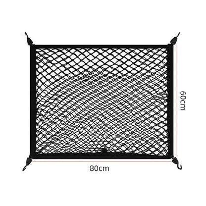 80*60cm Elastic Car Trunk Single And Double Layer Luggage Fixed Storage Net Cargo Organiser Interior Accessories