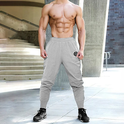 Men's Casual Trend Sweatpants Running Pants Summer Quick Dry Jogging Pants Gym Fitness Training Trackpants Bodybuilding Trousers
